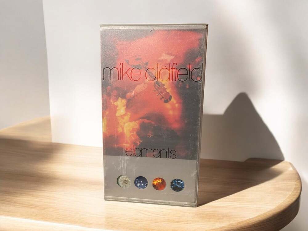 MIKE OLDFIELD ELEMENTS BOX SET 4 CD ANTHOLOGY 1993 VIRGIN REMASTERED Remaster